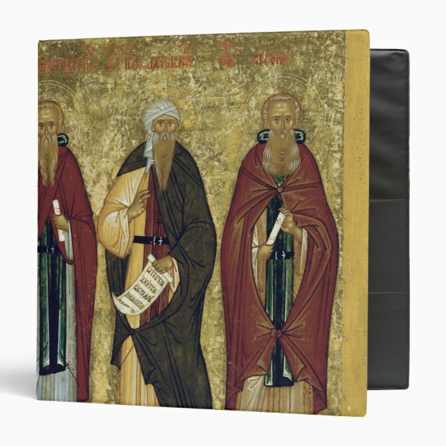 St. John Climacus  St. John of Damascus Binder (Front/Inside)