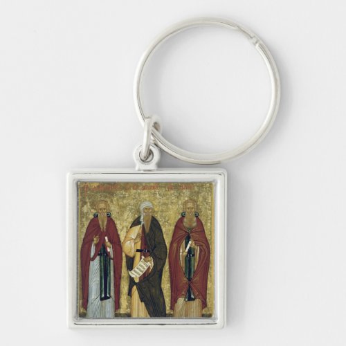 St John Climacus  St John of Damascus Keychain