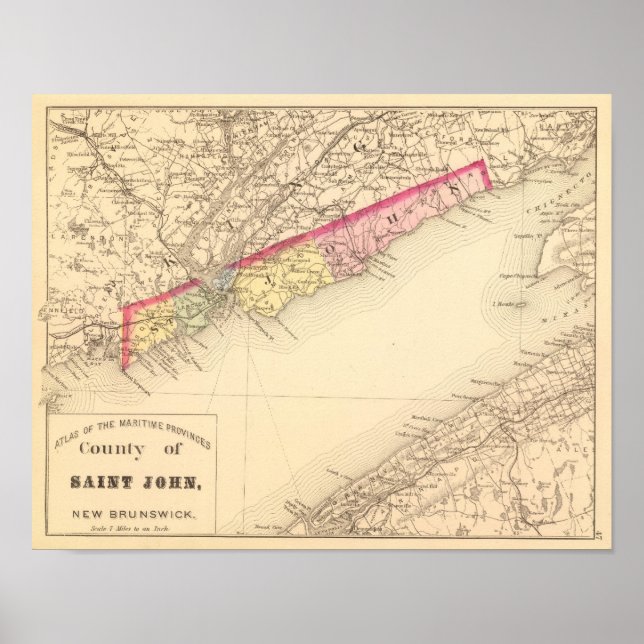 St John Co, NB Poster (Front)