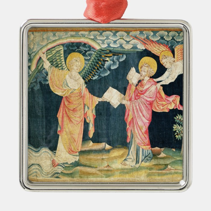 St. John Eating the Book Christmas Tree Ornament