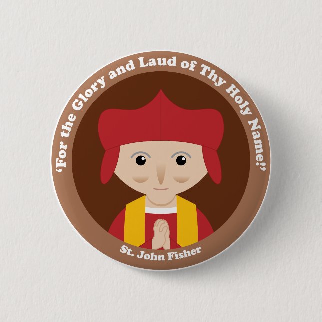 St. John Fisher Button (Front)
