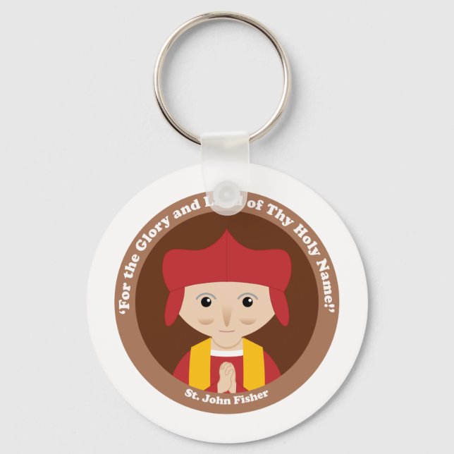 St. John Fisher Keychain (Front)