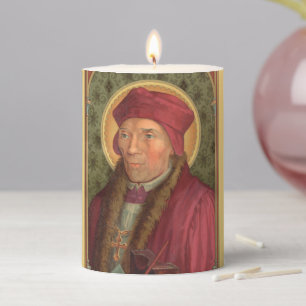 St. John Fisher (SAU 025) 3"x4" Pillar Candle