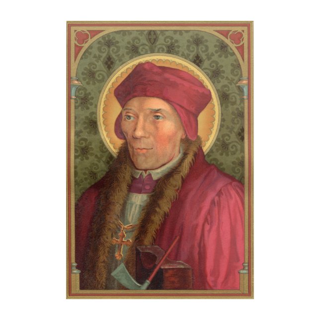 St. John Fisher (SAU 025) Acrylic Print (Front)