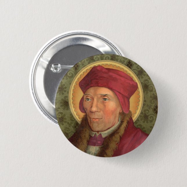 St. John Fisher (SAU 025) Button (Front & Back)