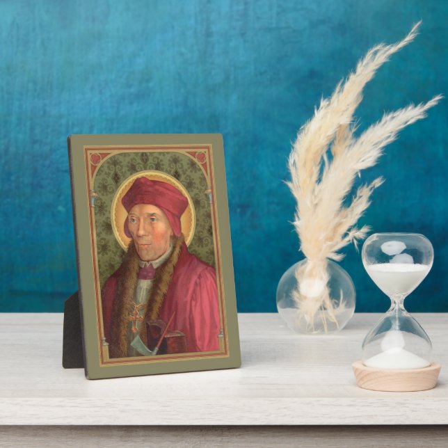 St. John Fisher (SAU 025) Plaque 1 5"x7" (Side)