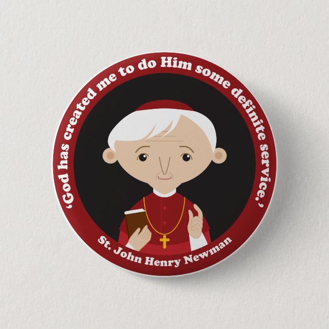 St. John Henry Newman Button (Front)