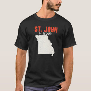 St John Missouri USA State America Travel Missouri T-Shirt