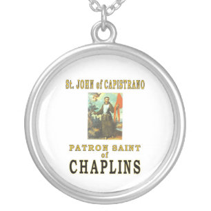 ST JOHN of CAPISTRANO Silver Plated Necklace
