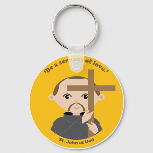 St. John of God Keychain (Front)