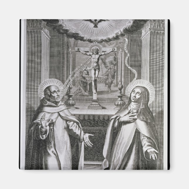 St. John of the Cross and St. Theresa of Avila Magnet (Front)