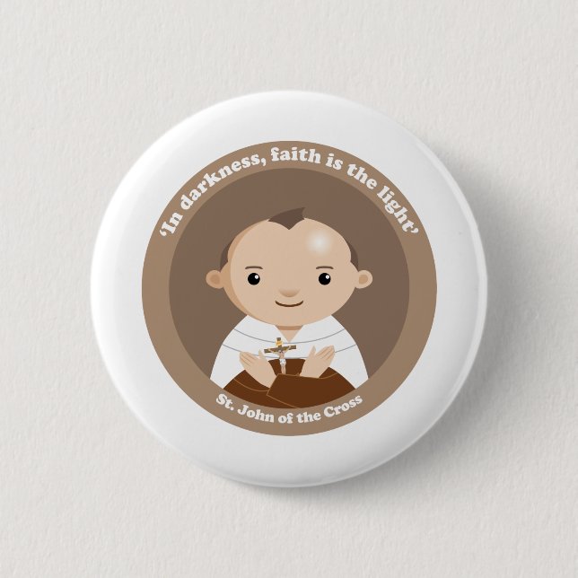 St. John of the Cross Button (Front)