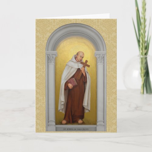 St John of the Cross Carmelite Card
