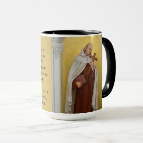 St John of the Cross Carmelite Prayer Mug