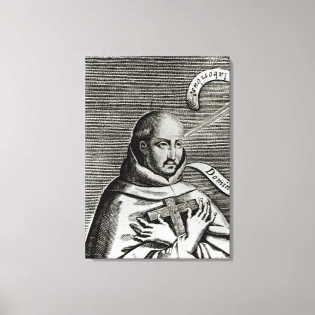 St. John of the Cross, detail Canvas Print (Front)