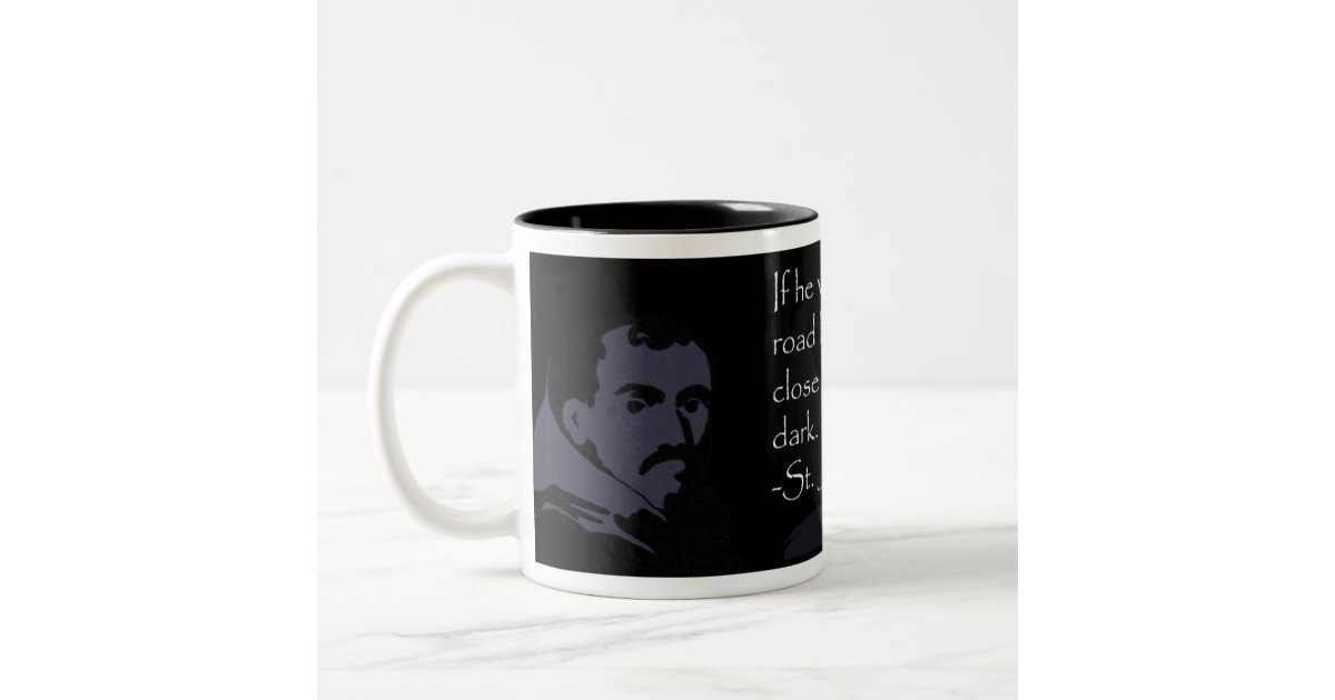 St John Of The Cross Two Tone Coffee Mug Zazzle Com