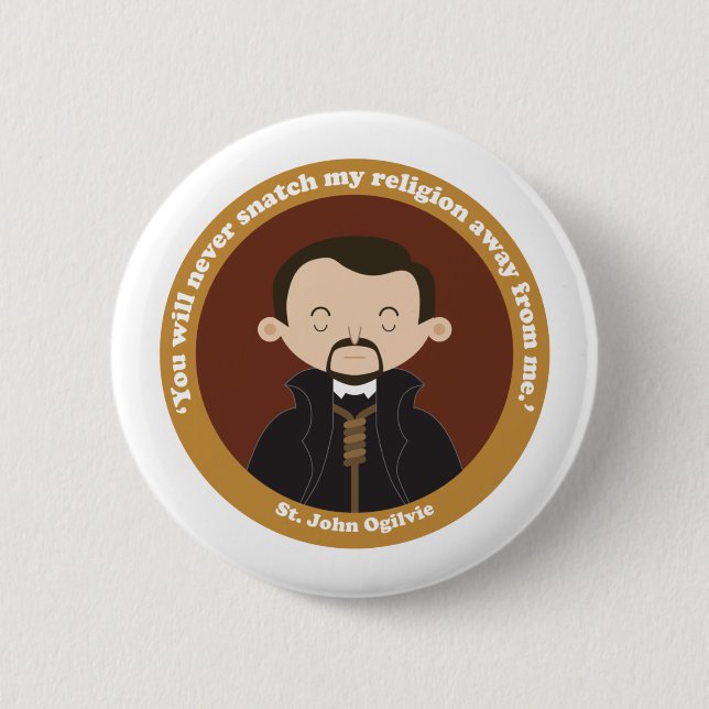 St. John Ogilvie Button (Front)