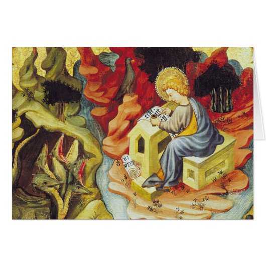 St. John on Patmos Cards (Front Horizontal)