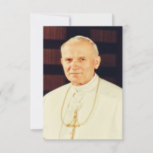 St. John Paul II Apostle of Divine Mercy Holy Card
