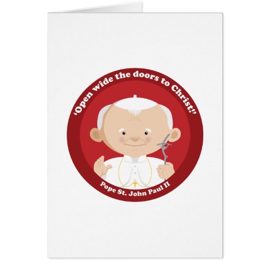 St John Paul II Cards (Front)