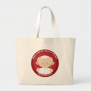St John Paul II Large Tote Bag