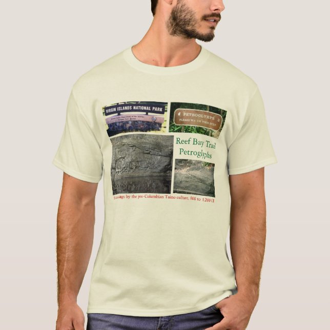 St John Petroglyphs T-Shirt (Front)