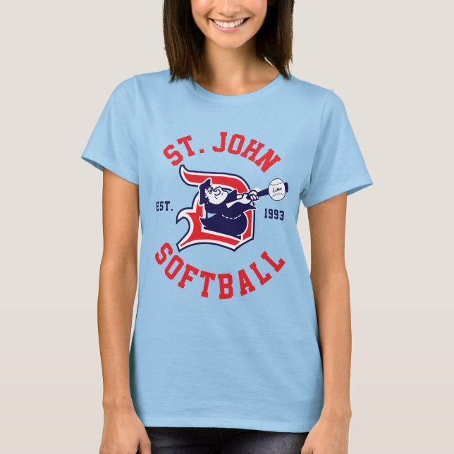 St. John Red Ringer - Women's T-Shirt (Front)
