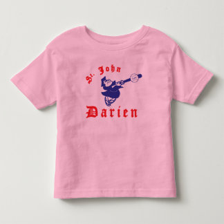 St. John Royal/Pink Ringer - Toddler T-shirt