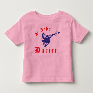 St. John Royal/Pink Ringer - Toddler Toddler T-shirt