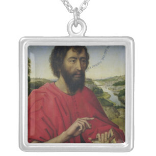 St. John the Baptist 2 Silver Plated Necklace
