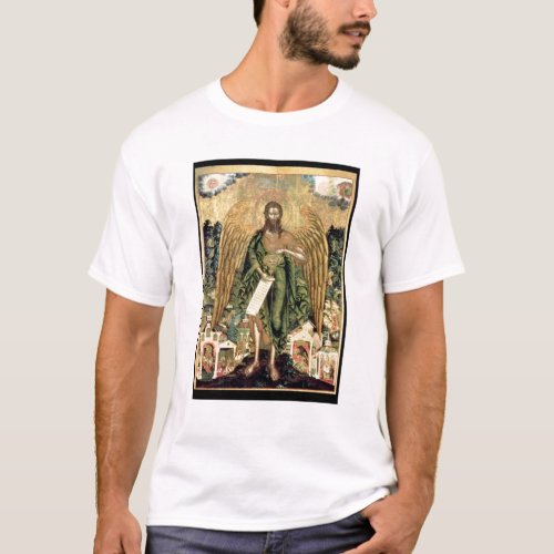 St John the Baptist Angel of the Wilderness T_Shirt