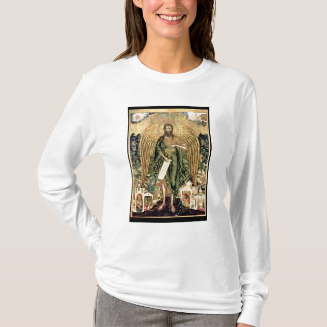 St. John the Baptist, Angel of the Wilderness T-Shirt (Front)