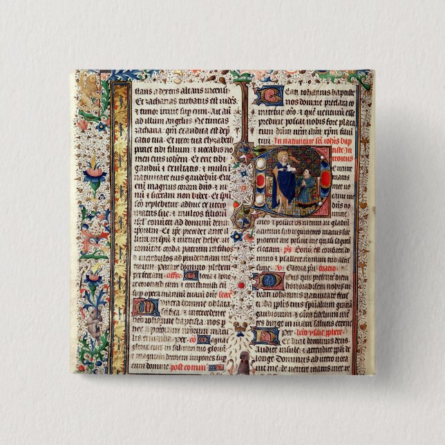 St. John the Baptist Button (Front)