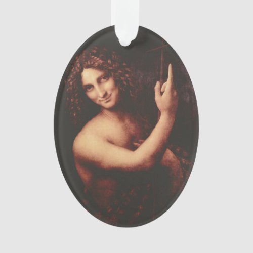 St John the Baptist by Leonardo daVinci Ornament