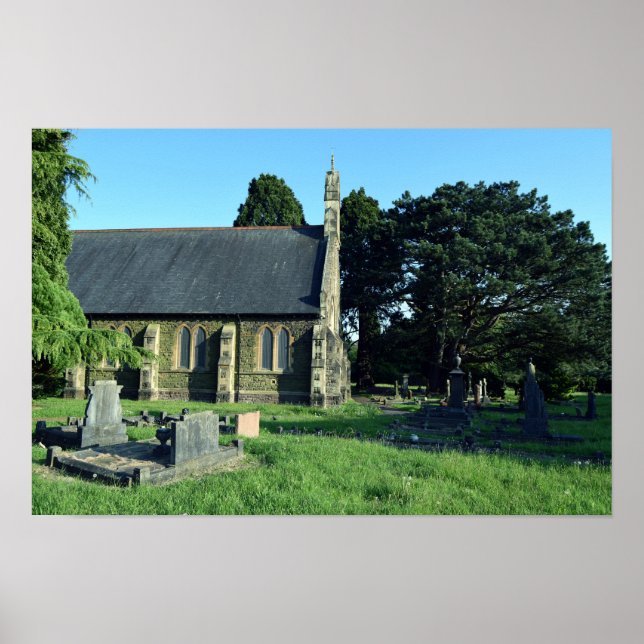 St John the Baptist Church, Rogerstone Poster (Front)