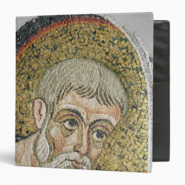 St. John the Baptist: Fragment of a mosaic 3 Ring Binder (Front/Inside)