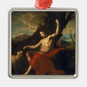 St. John the Baptist in the Wilderness Metal Ornament
