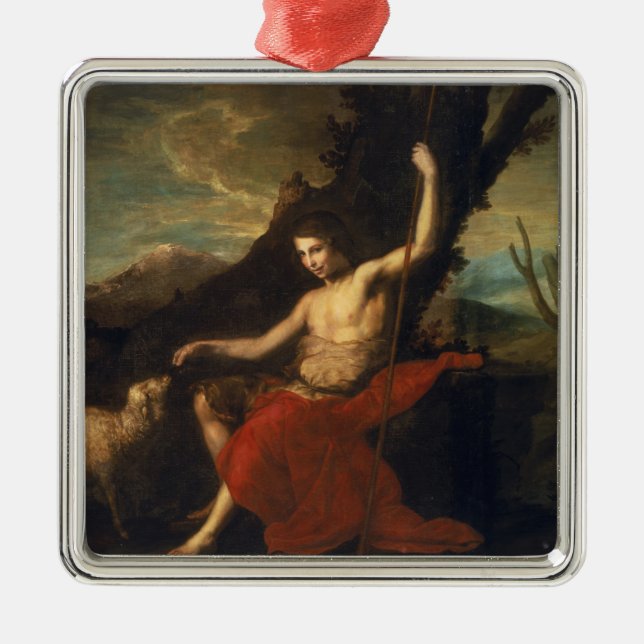 St. John the Baptist in the Wilderness Metal Ornament (Front)