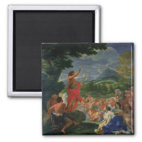 St John the Baptist Preaching painted before 169 Magnet