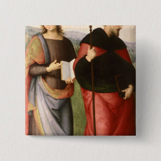 St. John the Evangelist and St. Augustine of Button (Front)