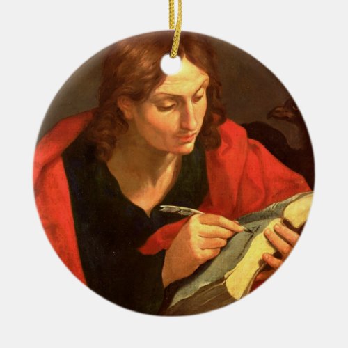 St John the Evangelist Ceramic Ornament