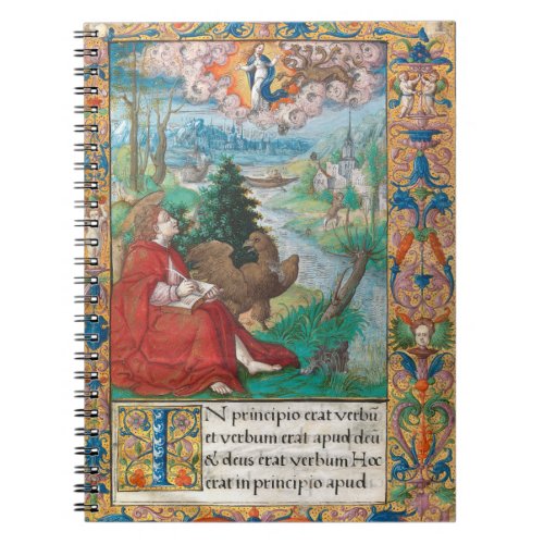 St John the Evangelist _ Medieval Manuscript Notebook