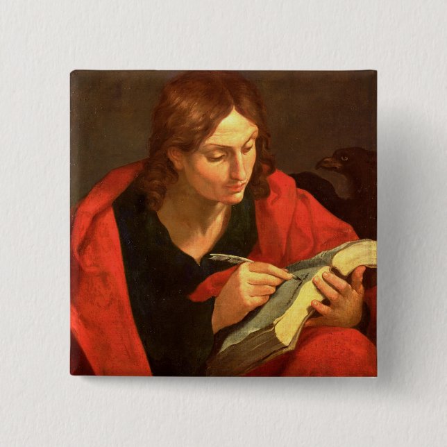 St. John the Evangelist Pinback Button (Front)