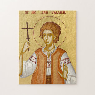 St. John the Wallachian Orthodox Christian Icon Jigsaw Puzzle