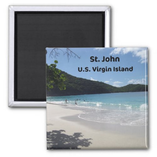 St John US Virgin Island Magnet