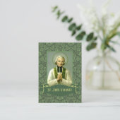 St. John Vianney, Priest Holy Cards (Standing Front)