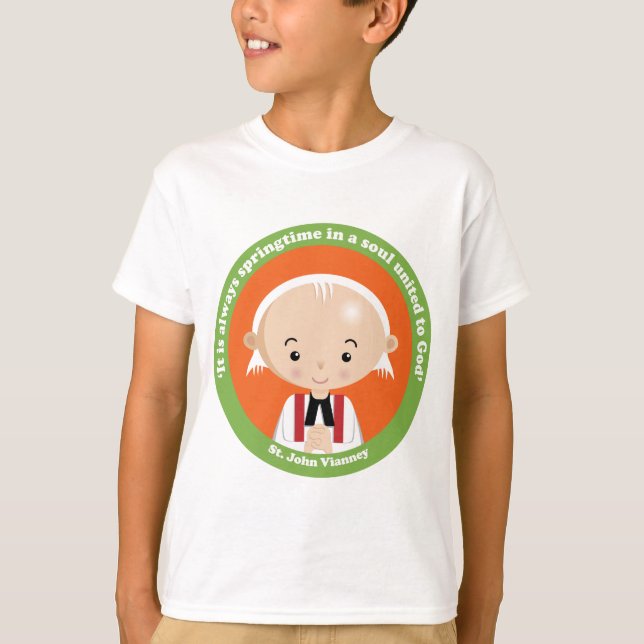 St. John Vianney T-Shirt (Front)