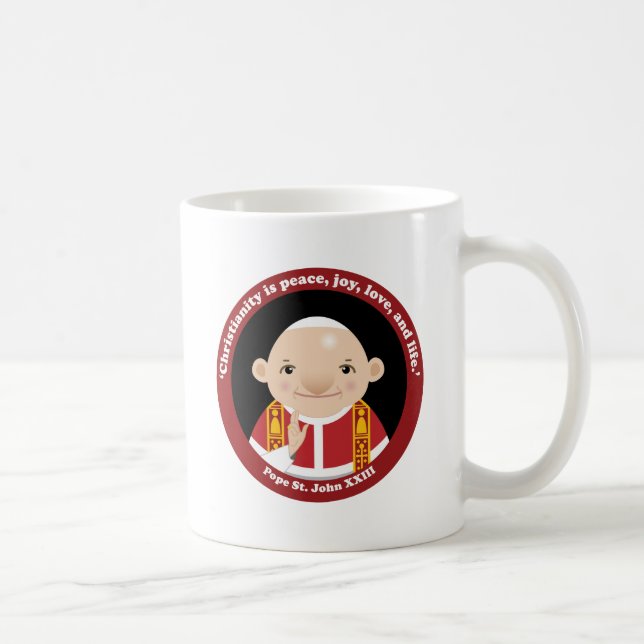 St. John XXIII Coffee Mug (Right)