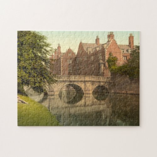 St Johns Bridge Cambridge England Jigsaw Puzzle