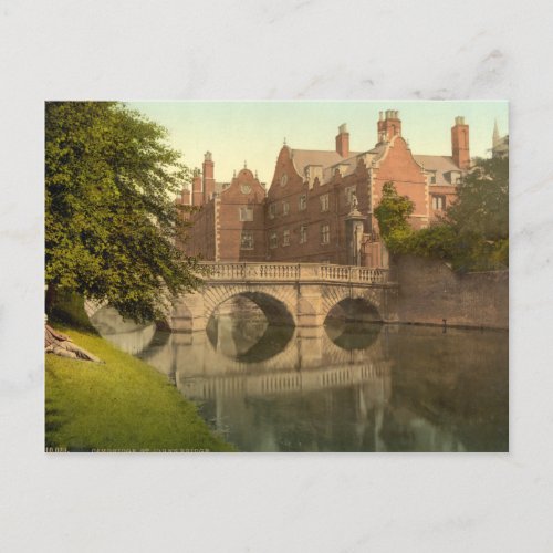 St Johns Bridge Cambridge England Postcard